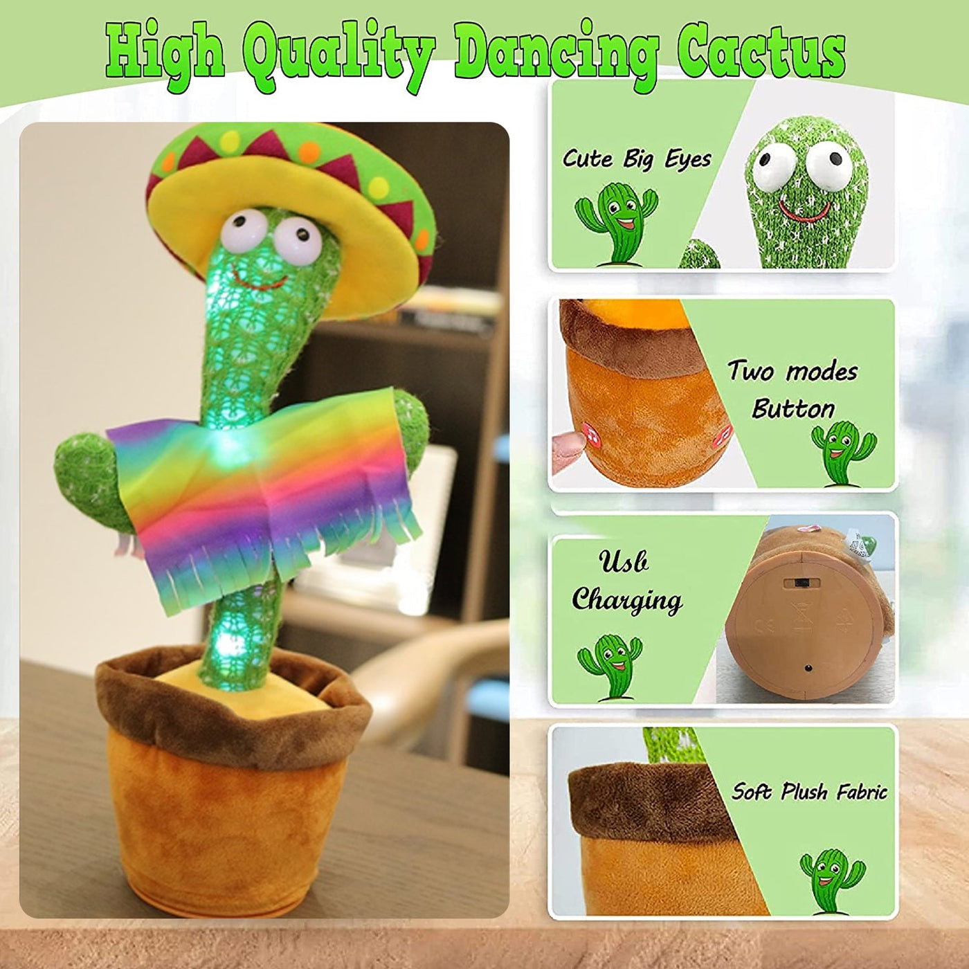 Dancing Cactus Toy